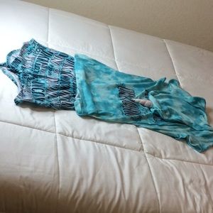 Blue unicorn pajamas